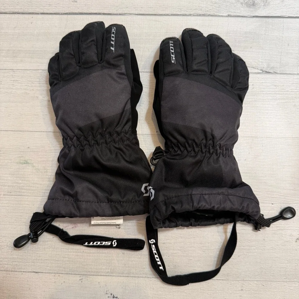 Scott Ultimate Warm Gloves Womens Size small 5.5 Black
